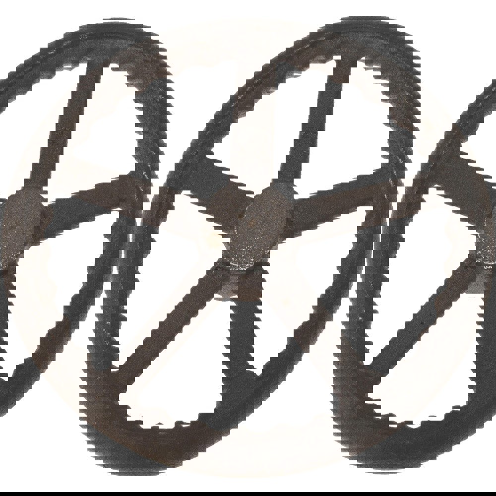 Spoked Straight Handwheel: Plain Finish